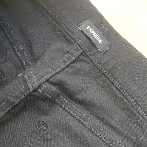 Express Charcoal Trousers Skinny Jeans Women Sz 12 (Bag D) - Picture 4 of 8